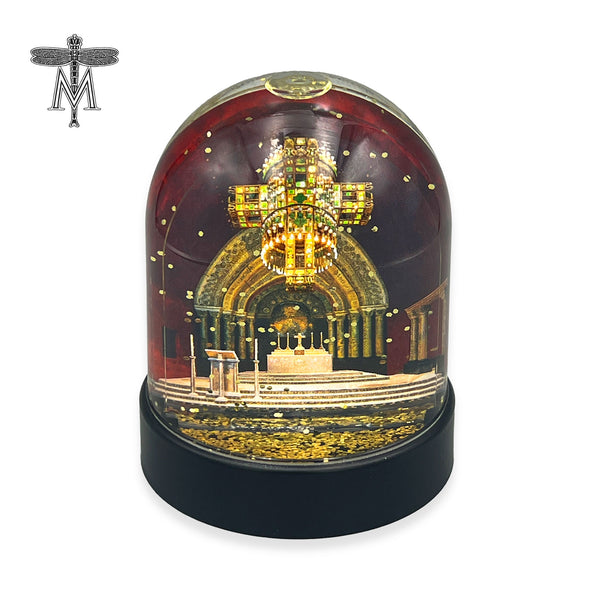 Louis C. Tiffany Chapel Glitter Globe