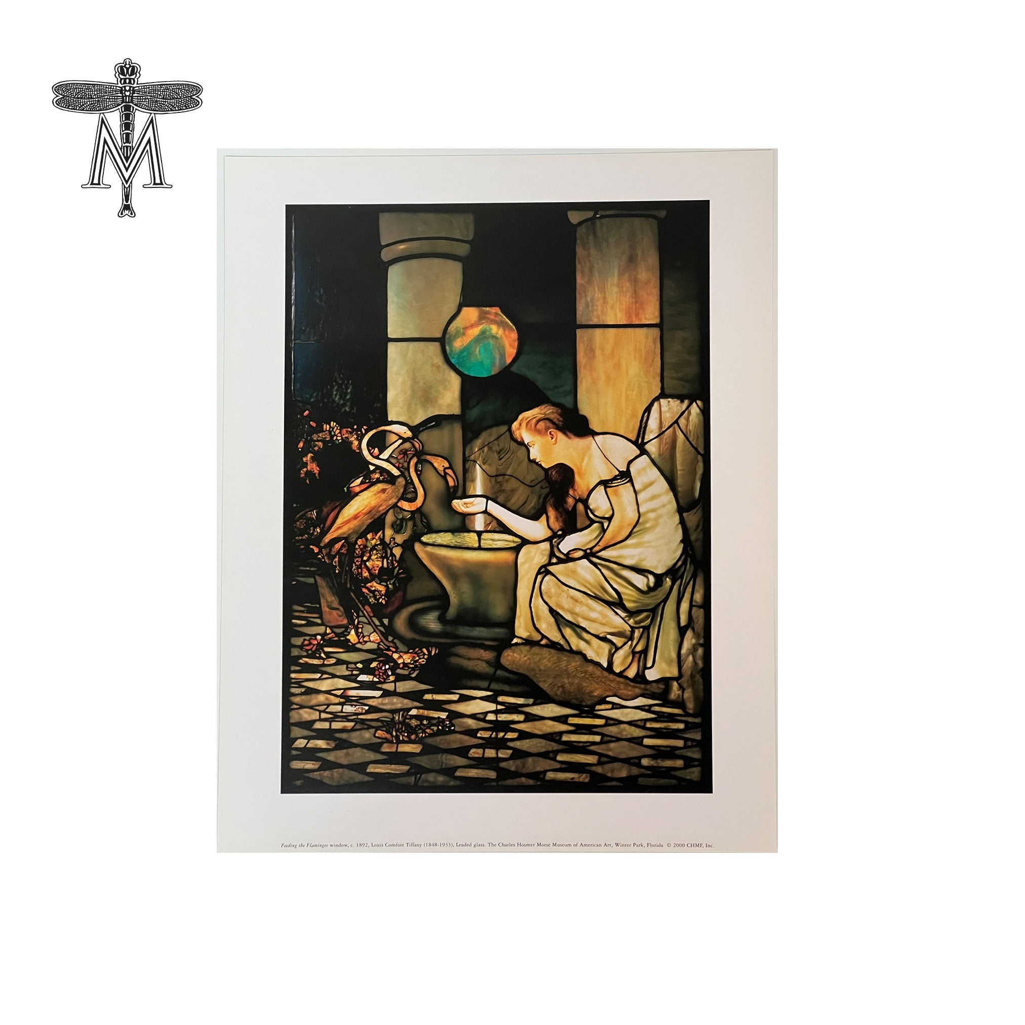 Louis C. Tiffany Prints - Flamingoes – The Charles Hosmer