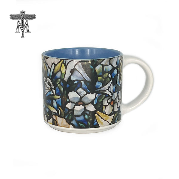 Stackable Ceramic Mug - Lilies