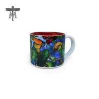 Stackable Ceramic Mug - Parrots