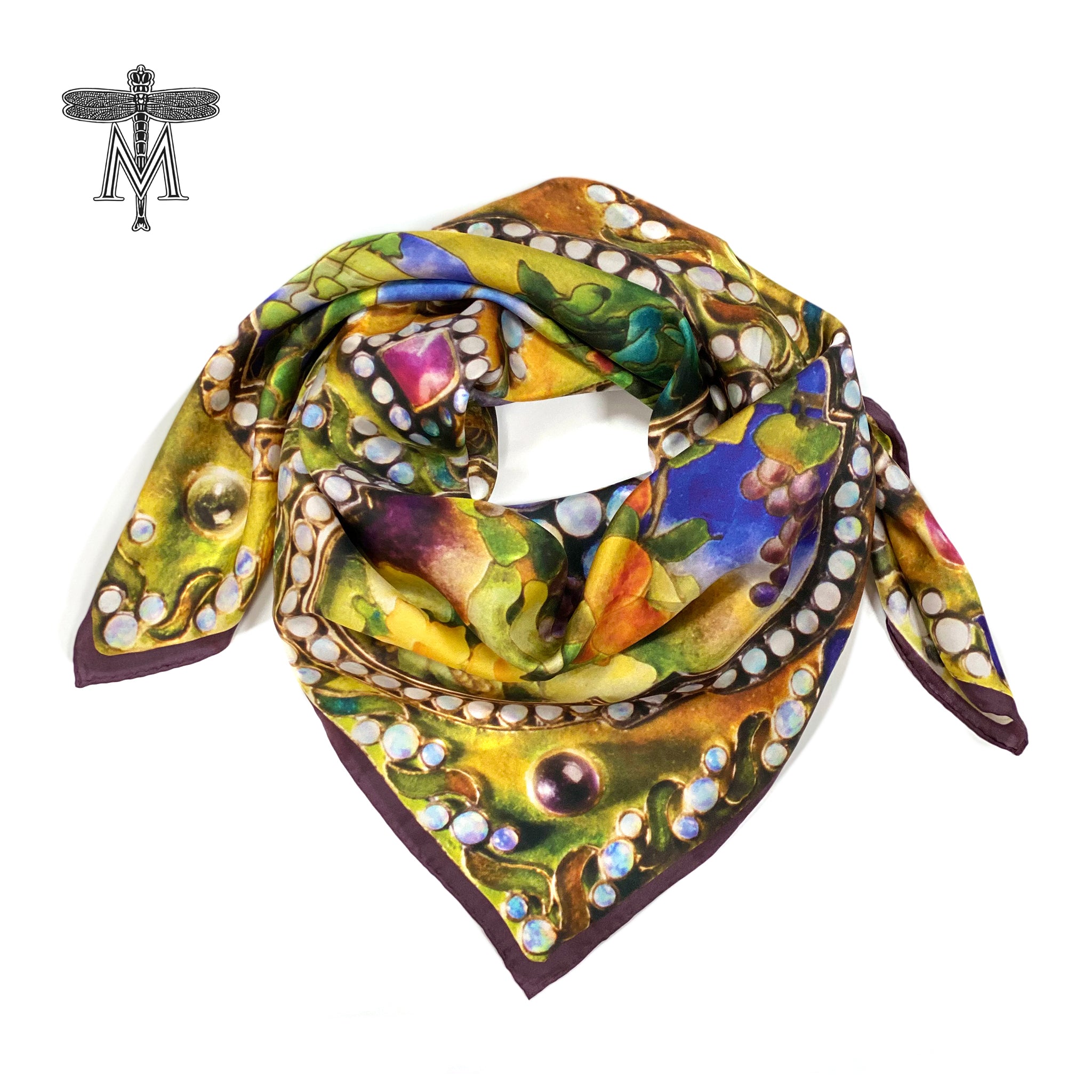 Four Seasons Scarf – The Charles Hosmer Morse Museum Shop Four Seasons Scarf – The Charles Hosmer Morse Museum Shop